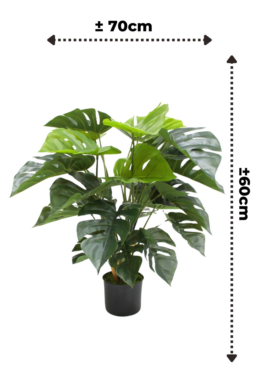 Monstera Kunstpflanze 65cm