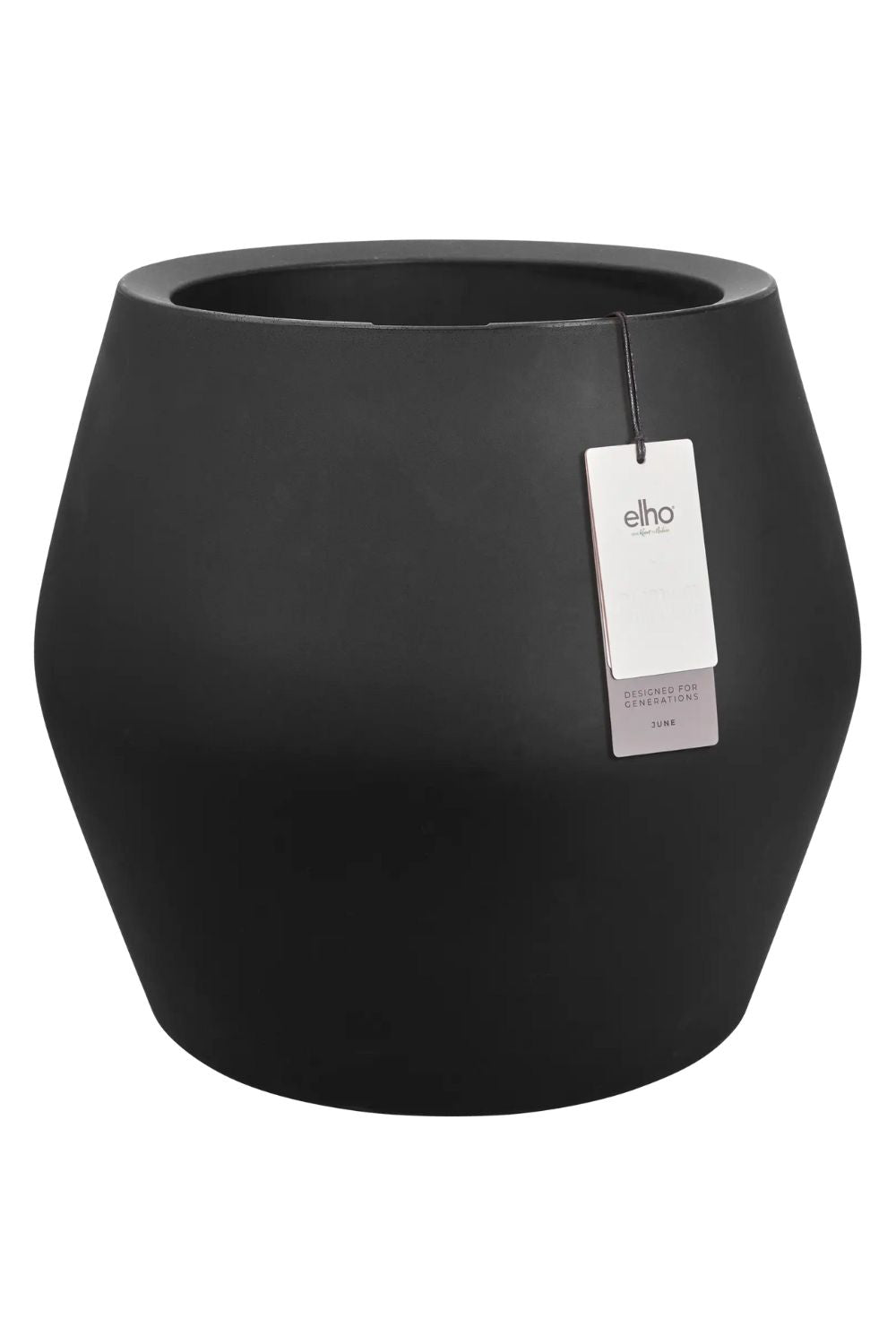 Blumentopf Elho June Split Low 42 cm Schwarz