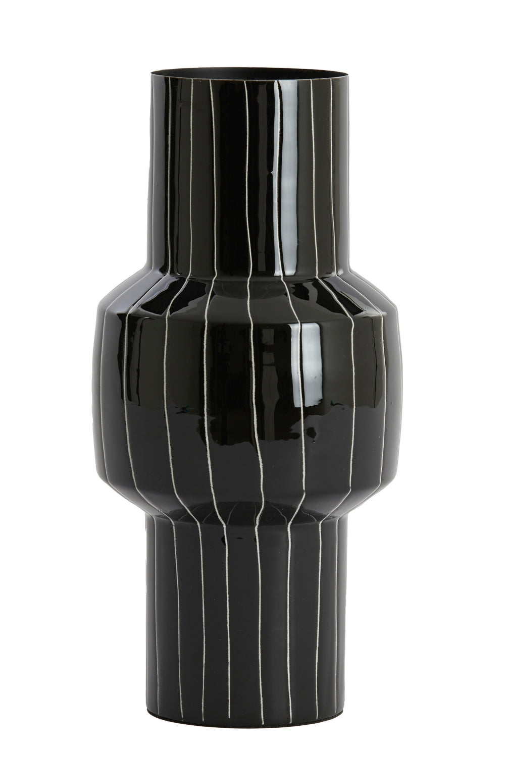 Vase Senuma 33x16 cm Schwarz