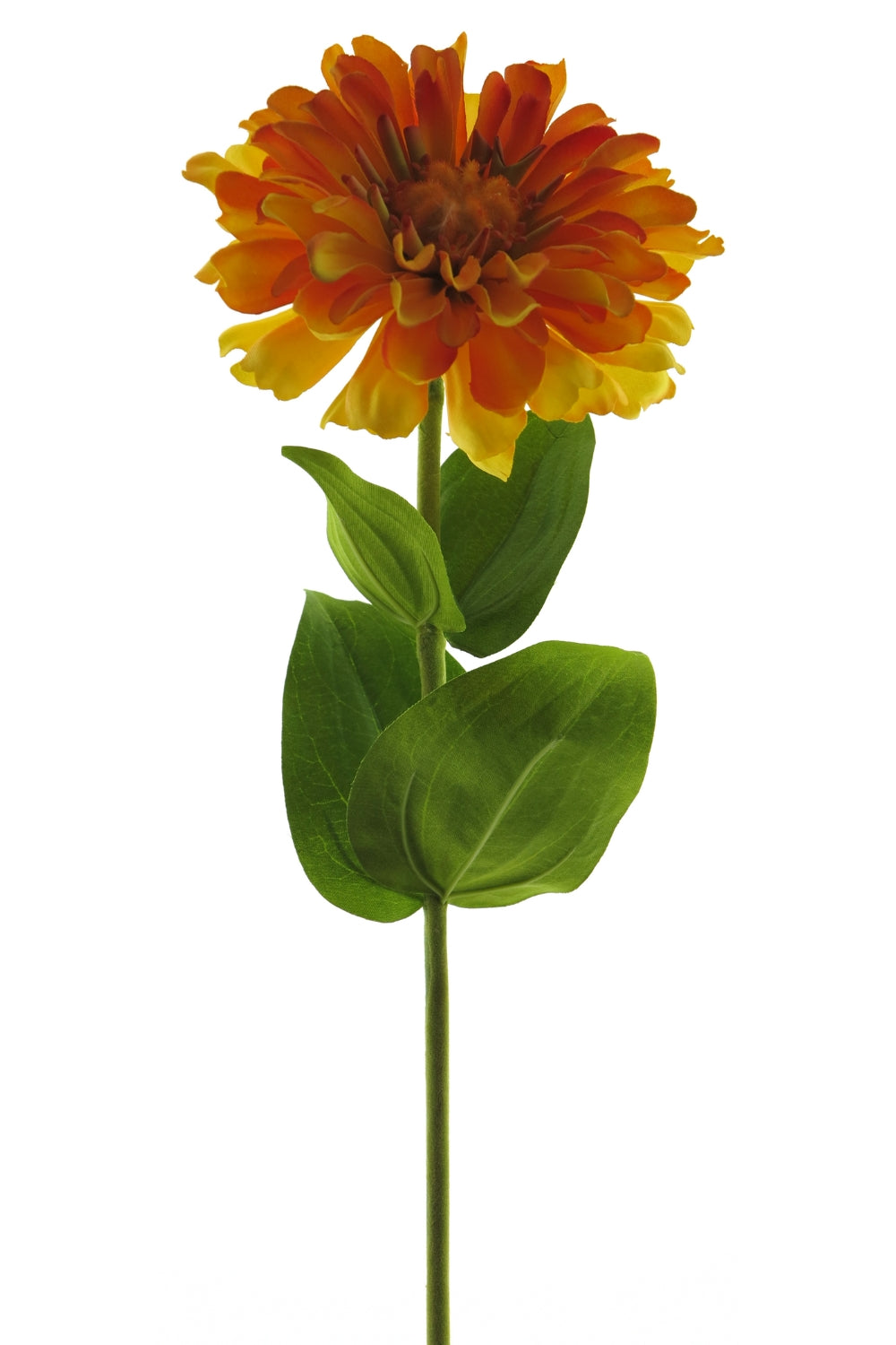 Zinnie Kunstblume 58 cm Gelb