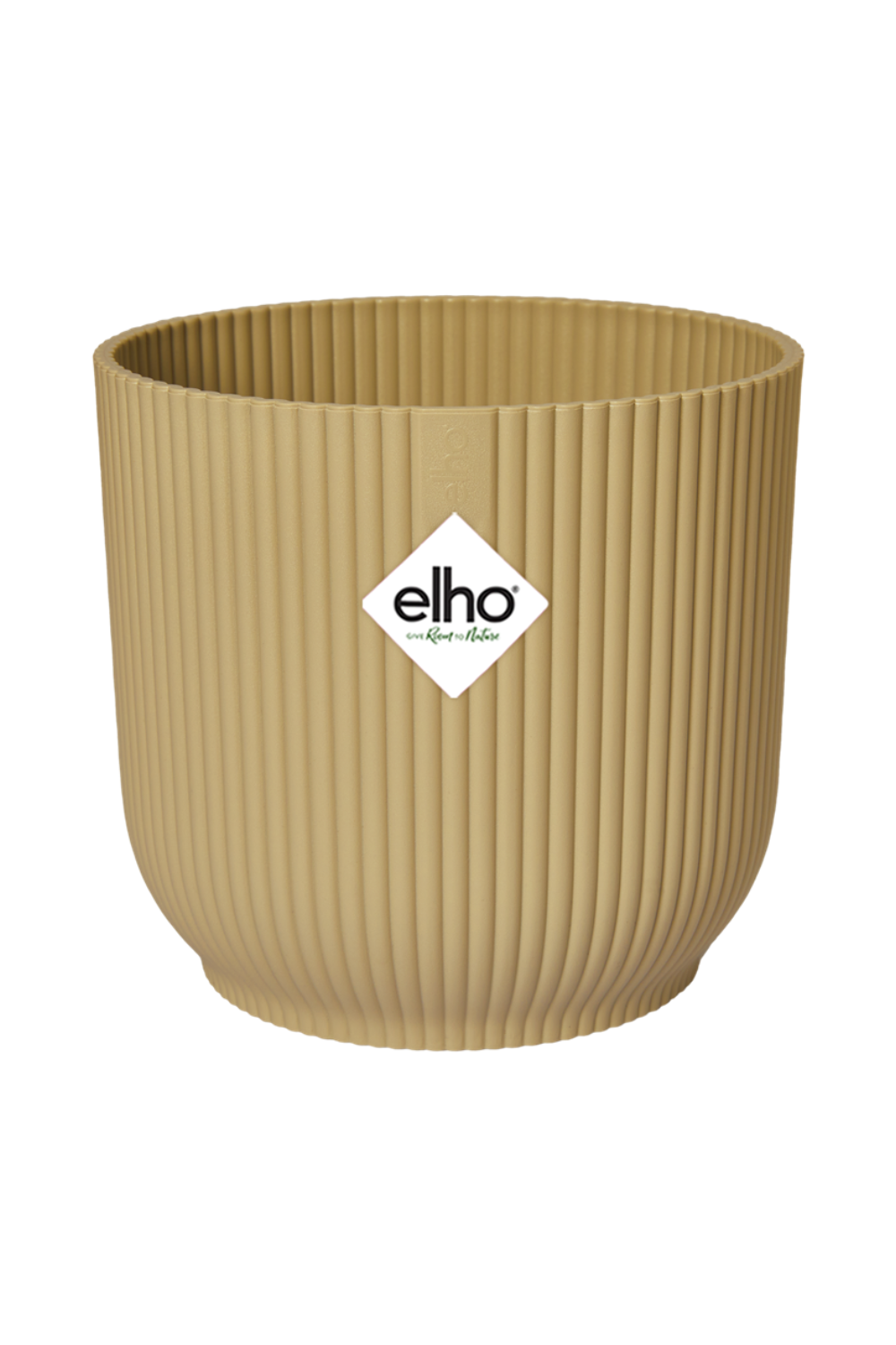 Blumentopf Elho Vibes Fold rund Butter Yellow 16cm