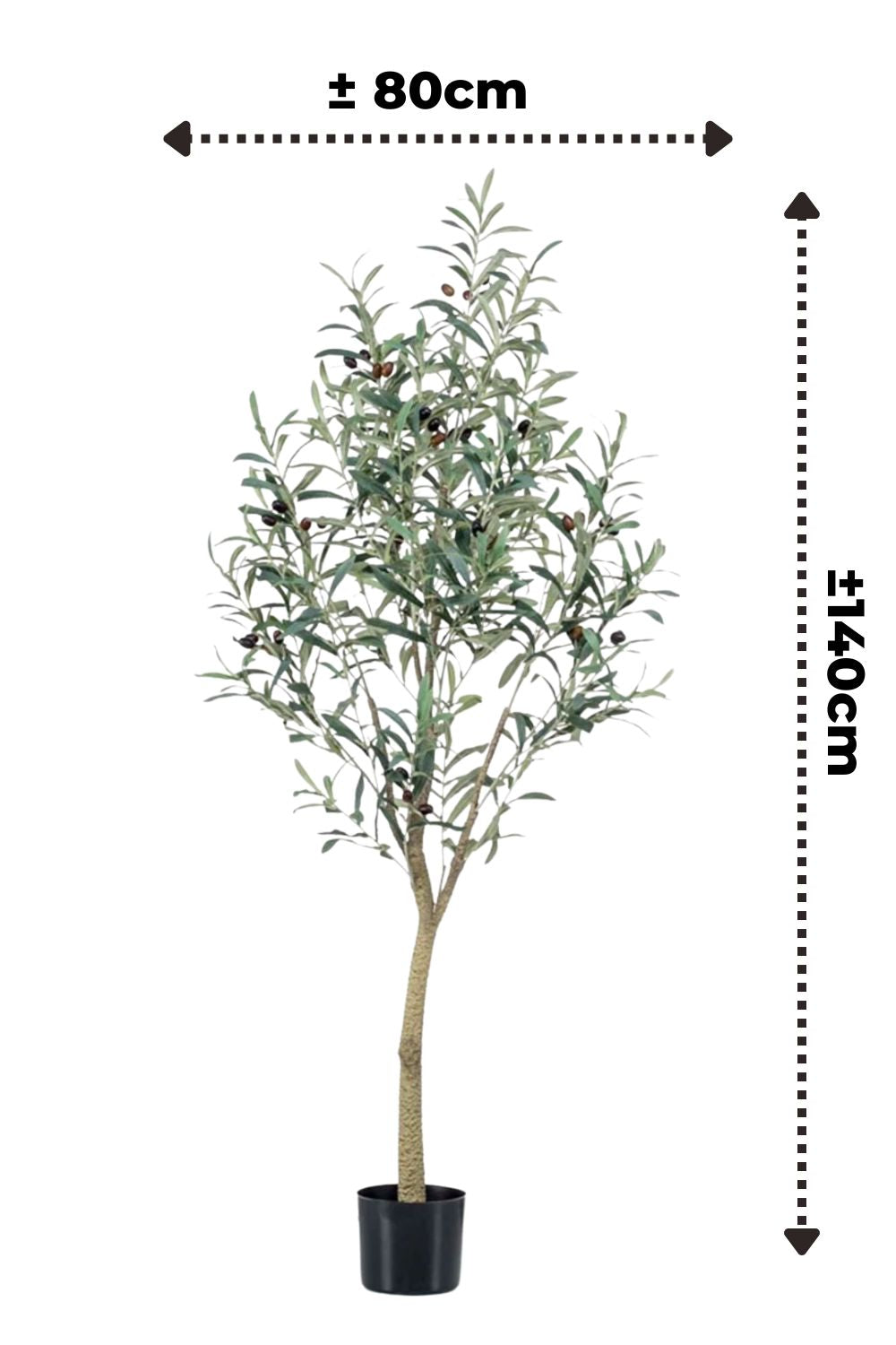 Kunst-Olivenbaums 140 cm