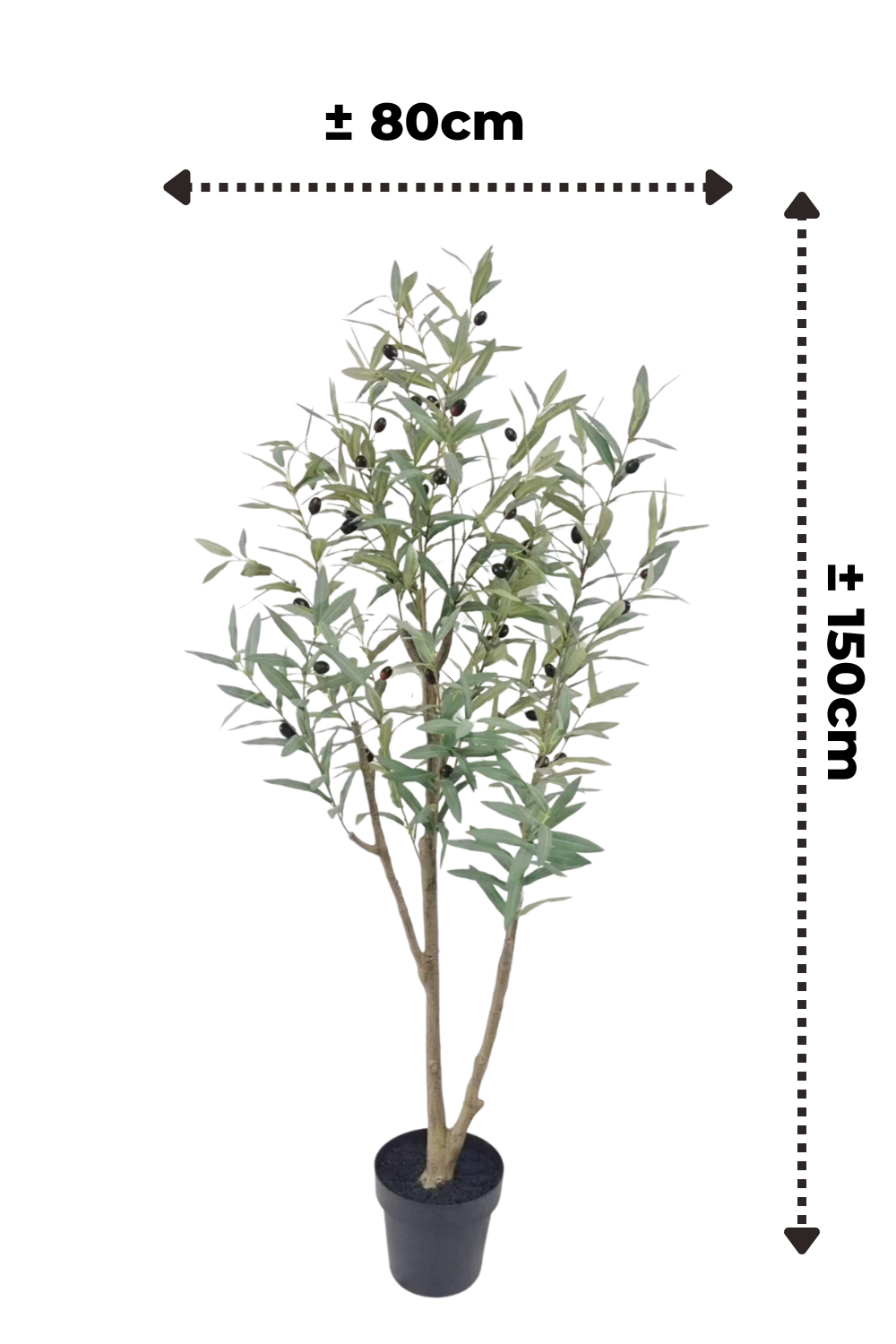 Künstlicher Olivenbaum 150cm