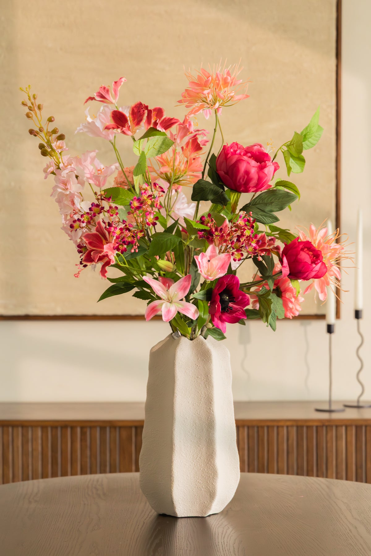 Kunstblumenstrauß Romantic Rhythm