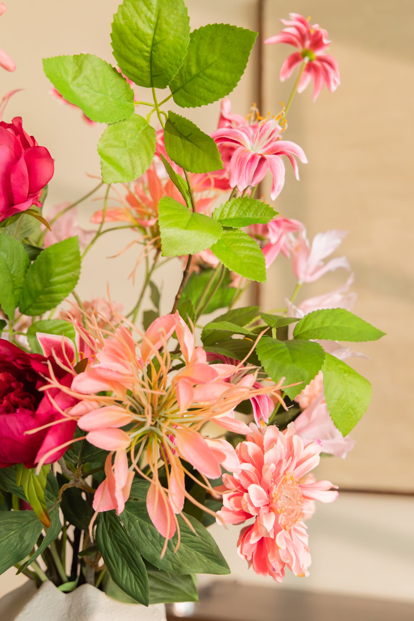 Kunstblumenstrauß Romantic Rhythm