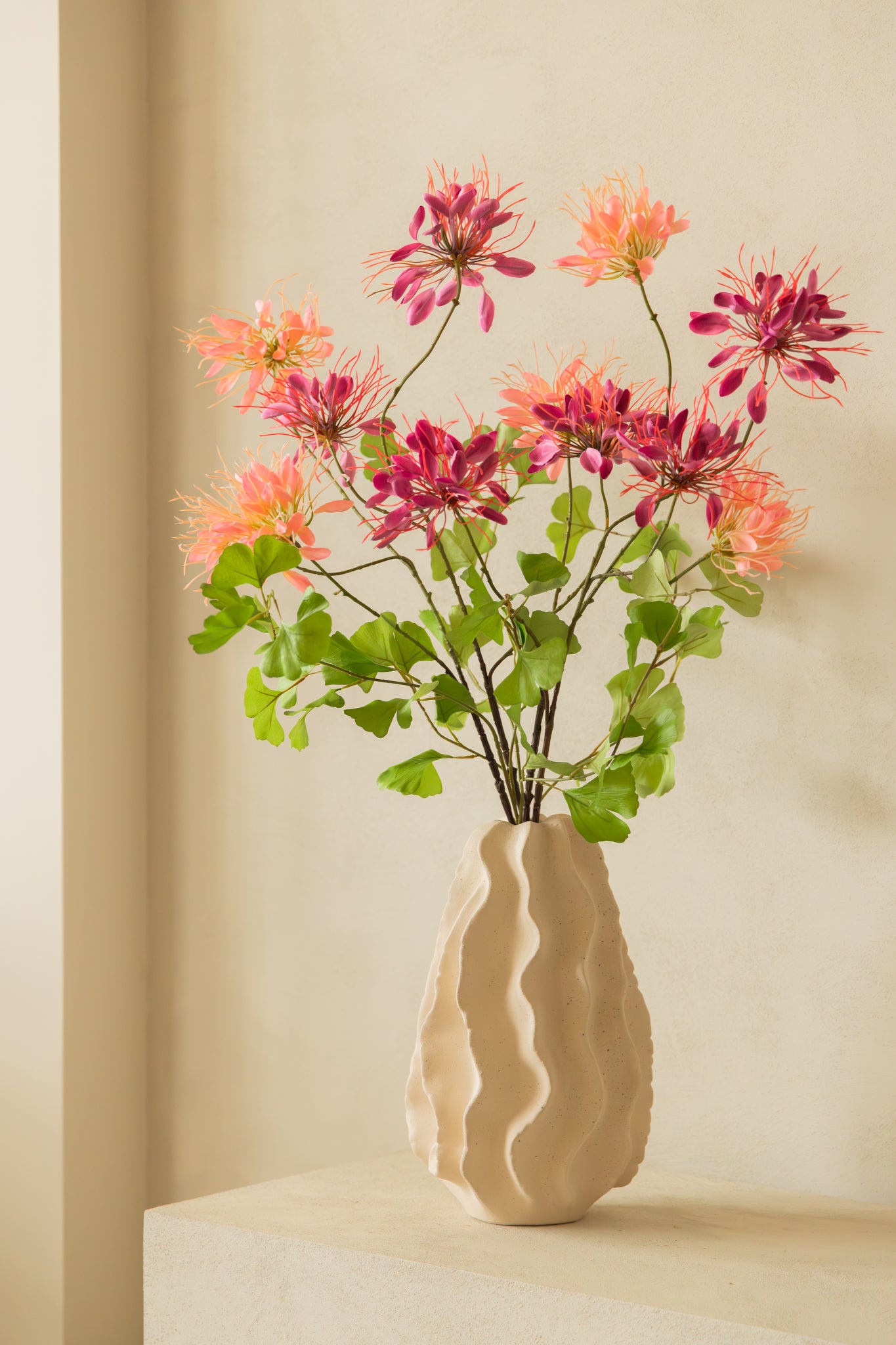 Kunstblumenstrauß Raspberry Sparks