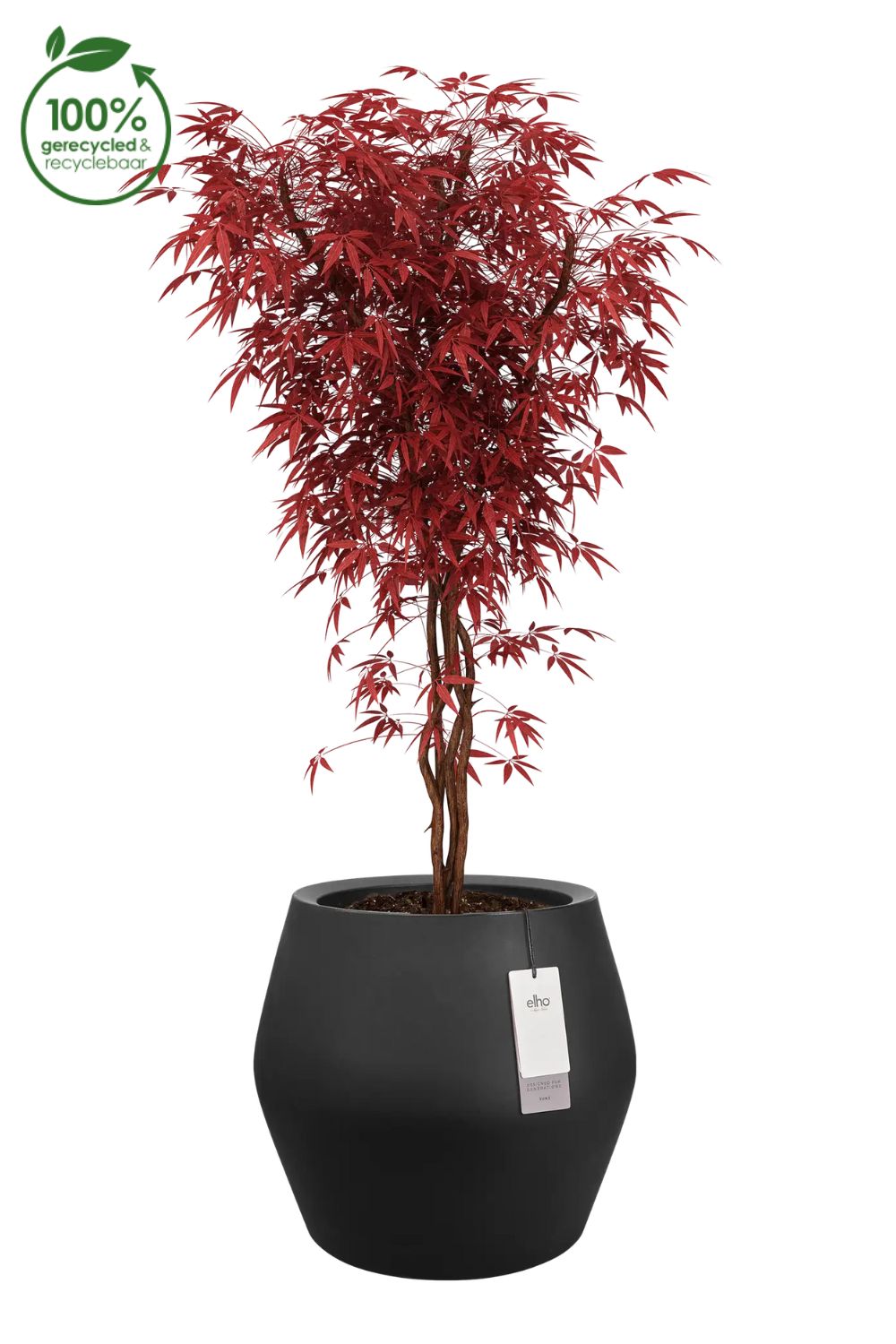 Blumentopf Elho June Split Low 42 cm Schwarz