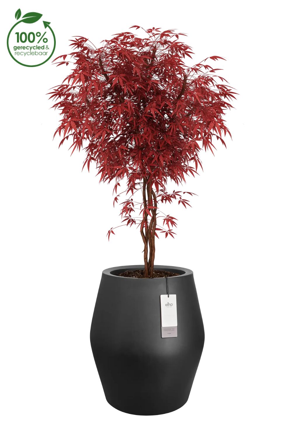 Blumentopf Elho June Split High 53 cm Schwarz