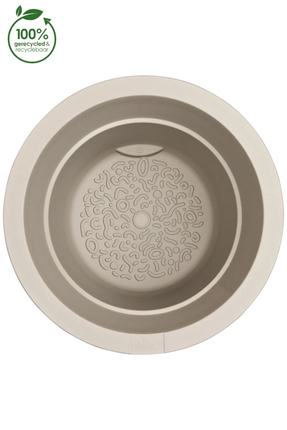 Blumentopf Elho Amber Grail 30 cm Balanced Beige