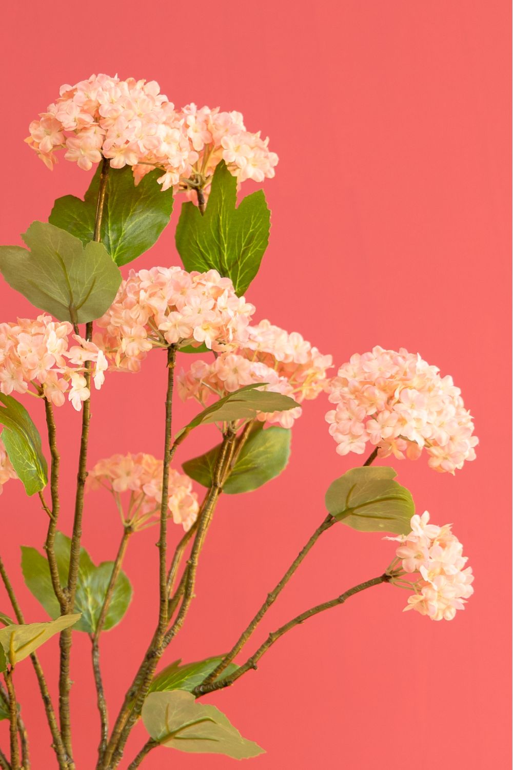 details Kunstblumenstrauß Viburnum Vibes Pink