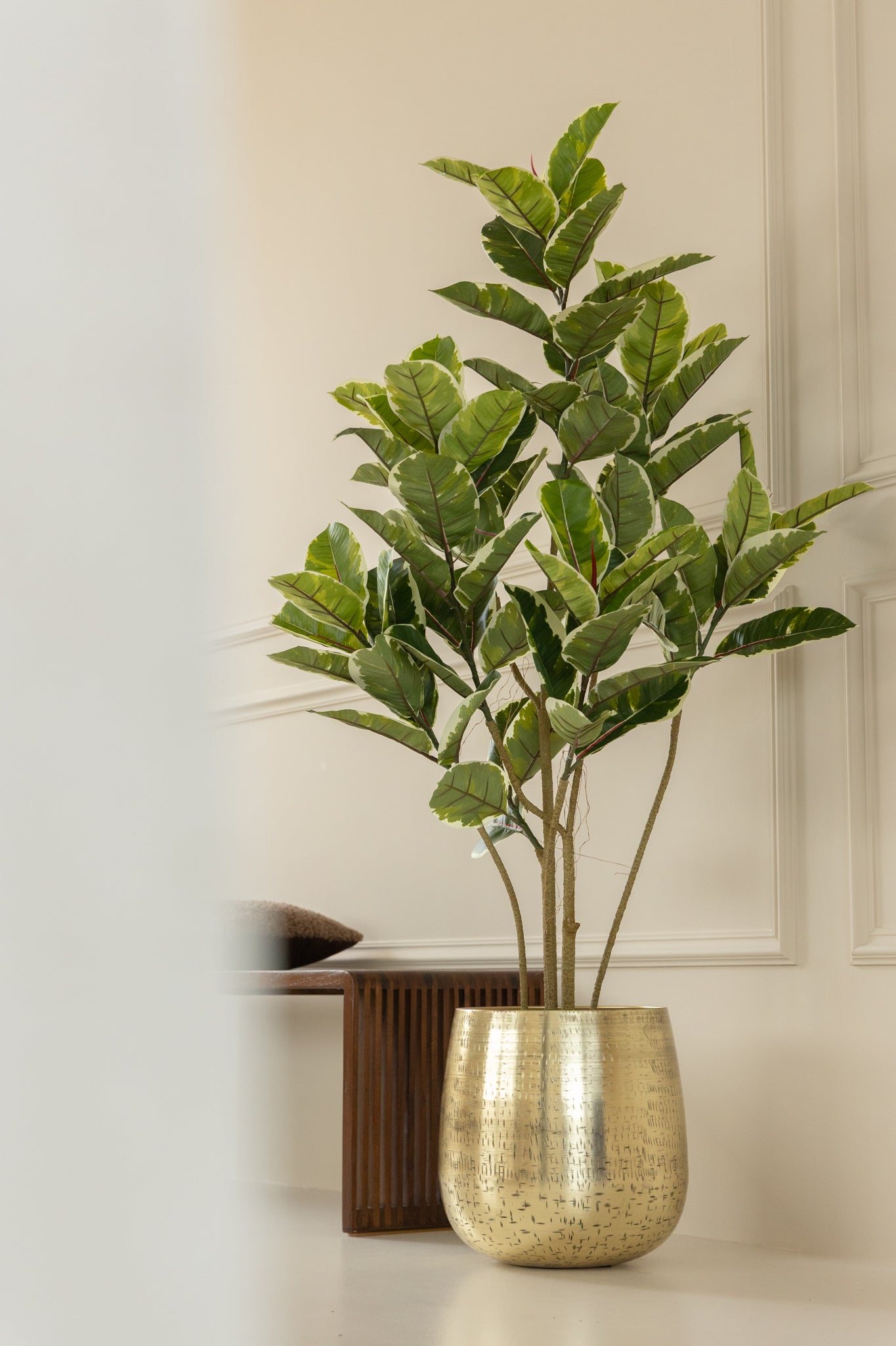 Ficus Kunstpflanze 120cm