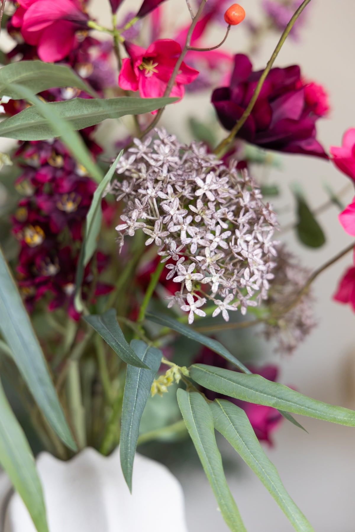 Kunstblumenstrauß Wild Berry