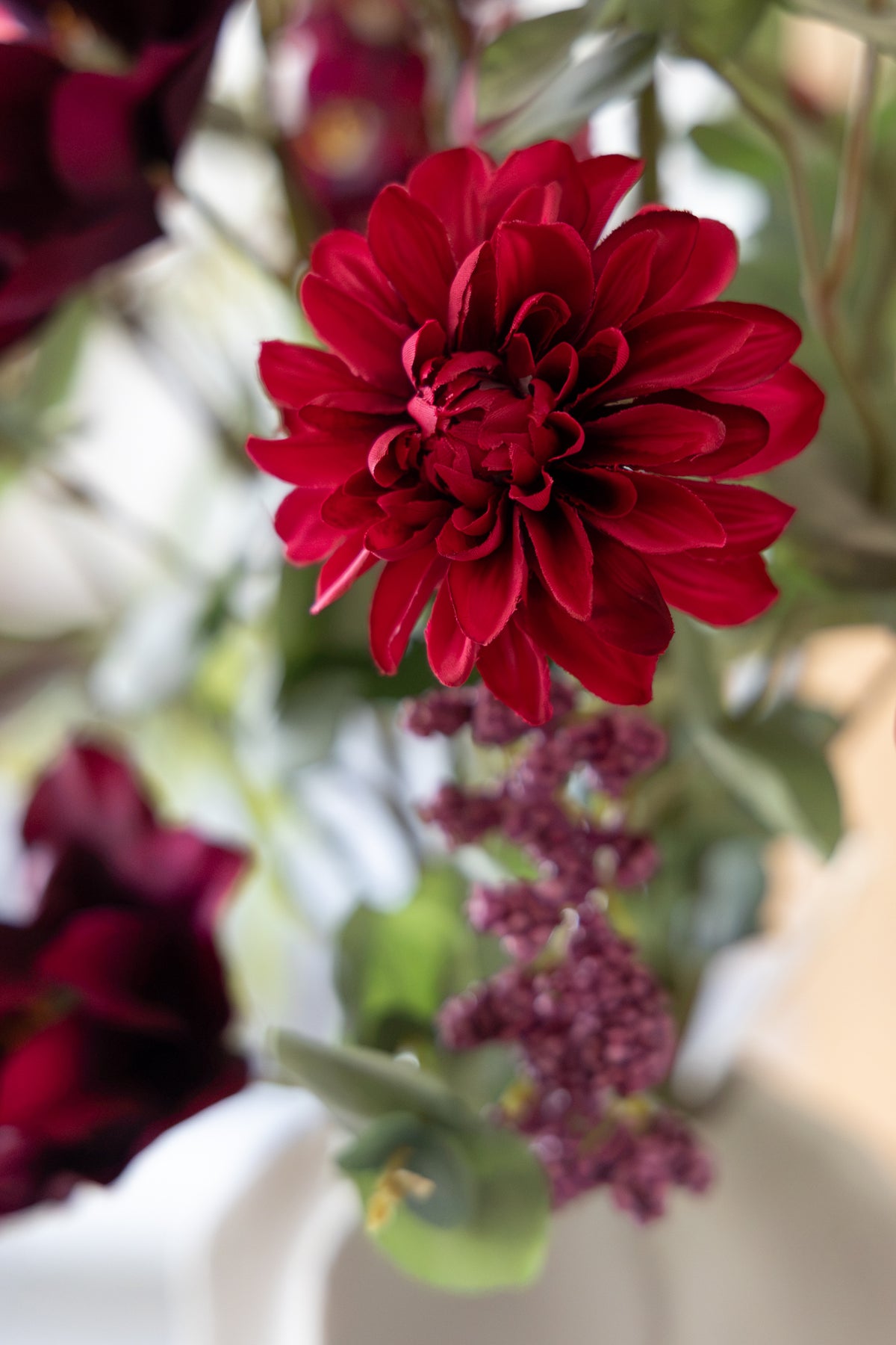 Kunstblumenstrauß Wild Berry