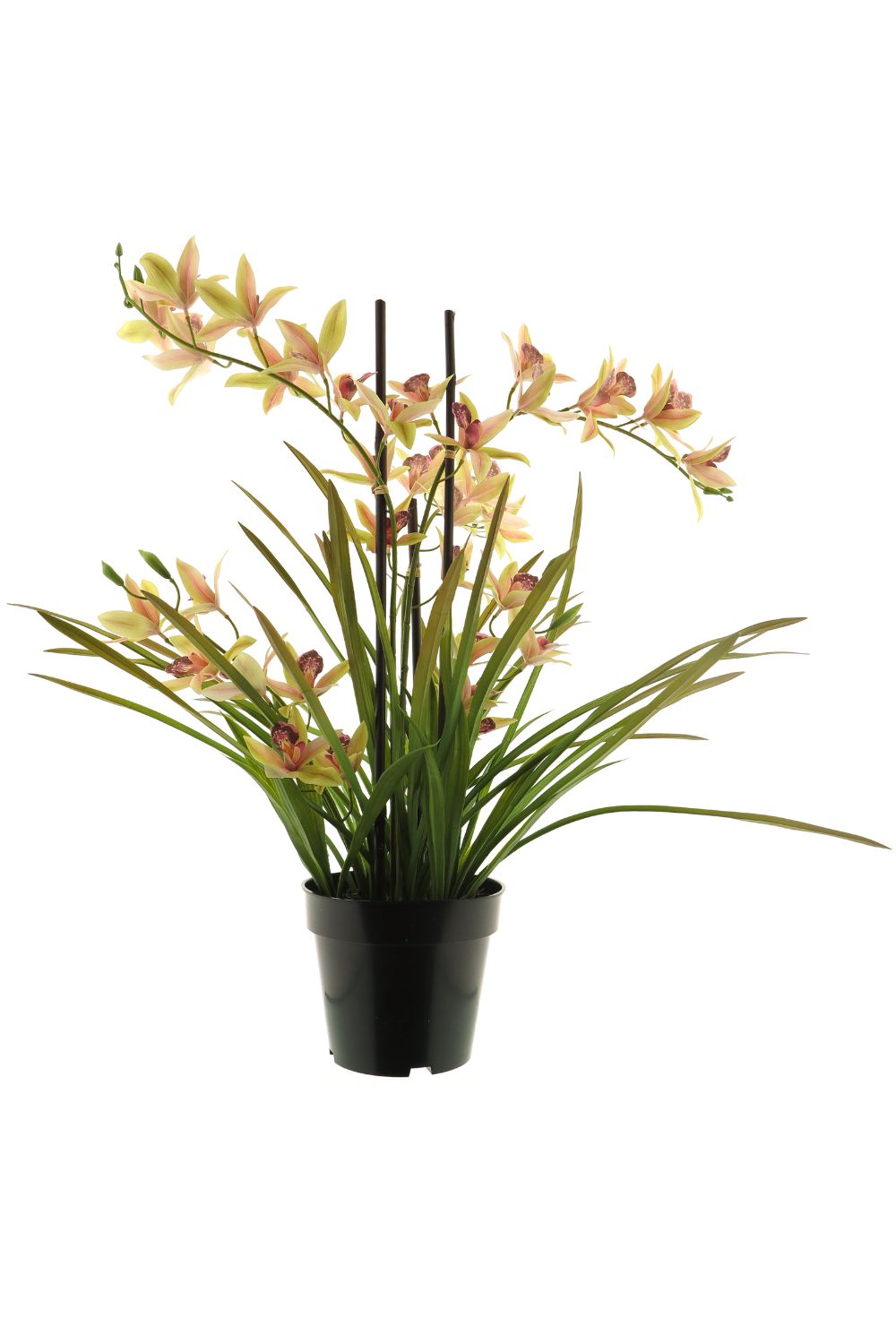 Künstliche Meadow Orchidee Tiefrosa 70 cm