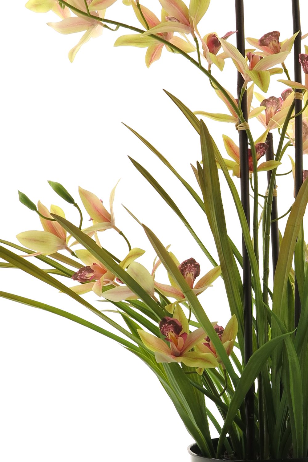Künstliche Meadow Orchidee Tiefrosa 70 cm