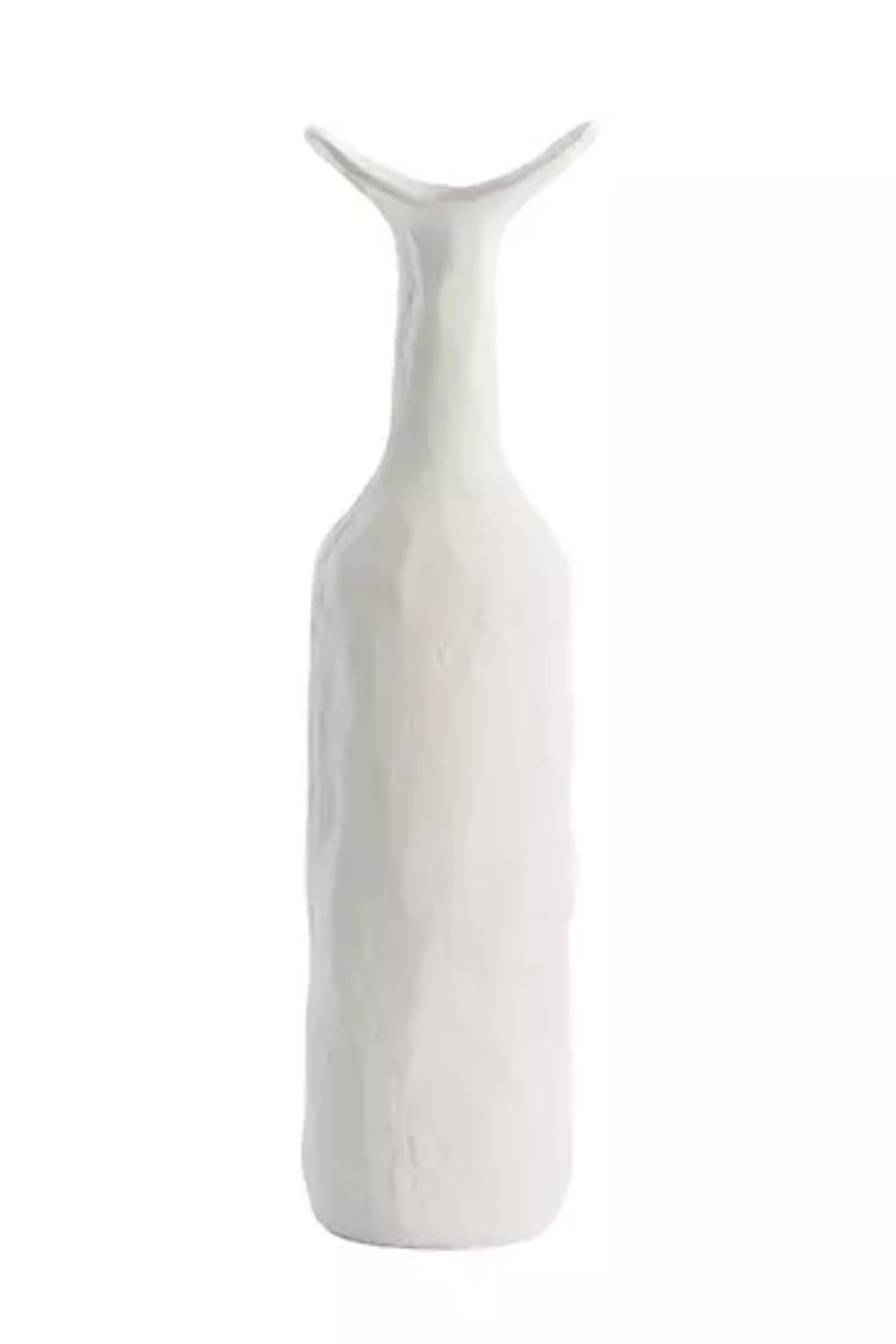 Vase Teodora 9×40cm Creme
