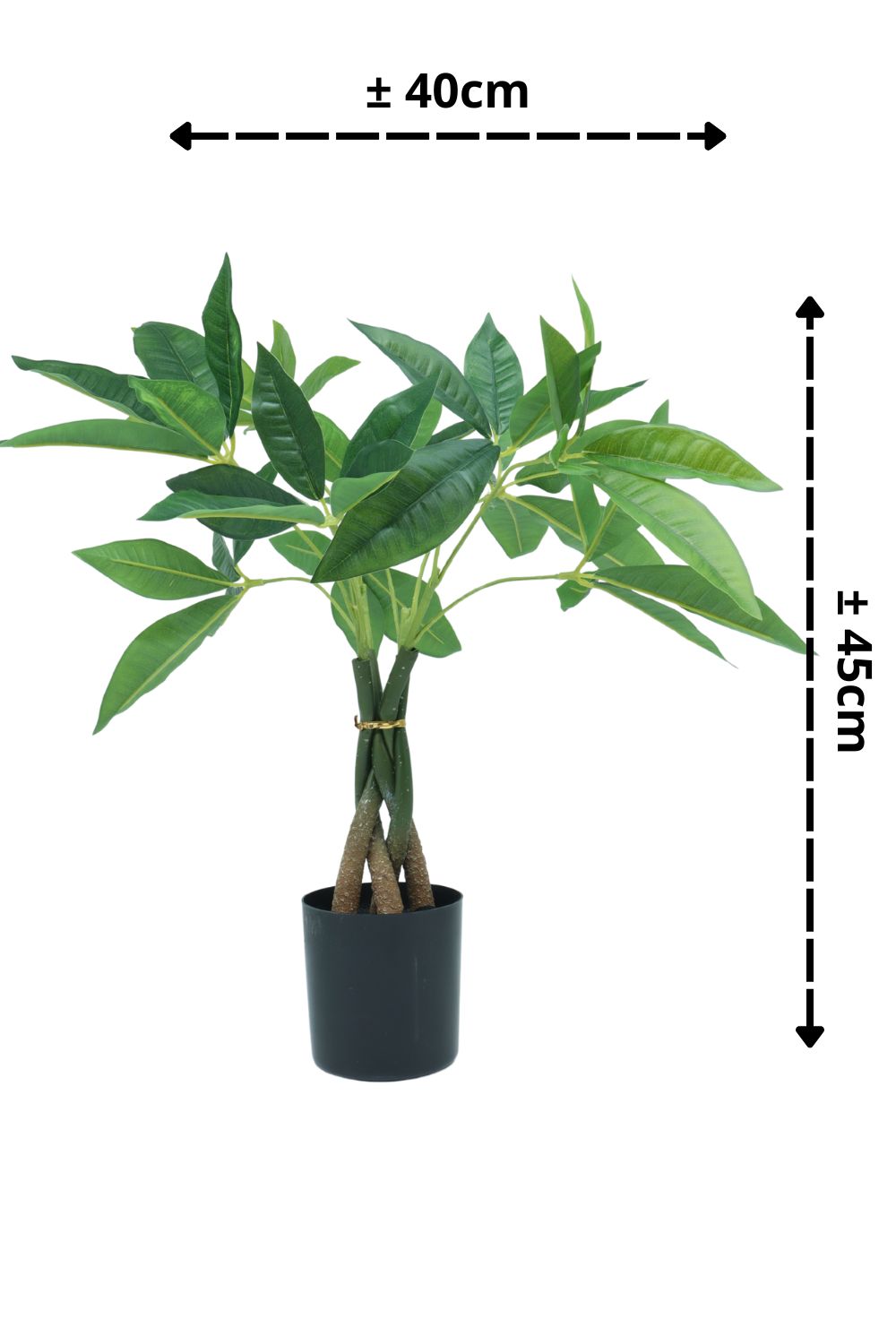 Pachira Kunstpflanze 45 cm - prettypflanzen
