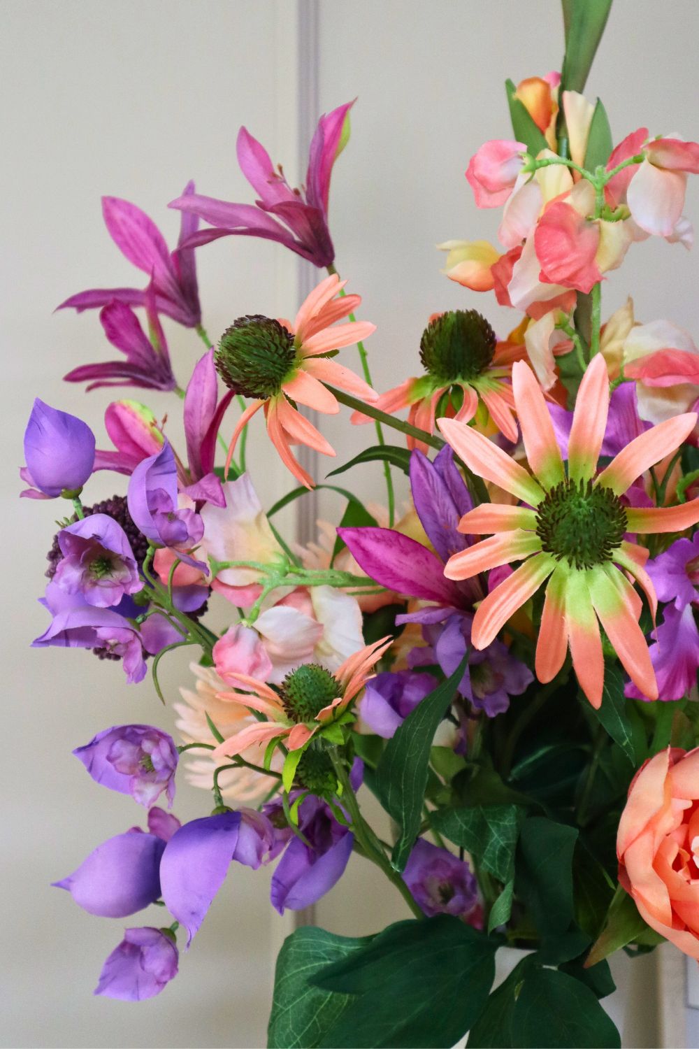 Kunstblumenstrauß Peachy Pastels (Limited)