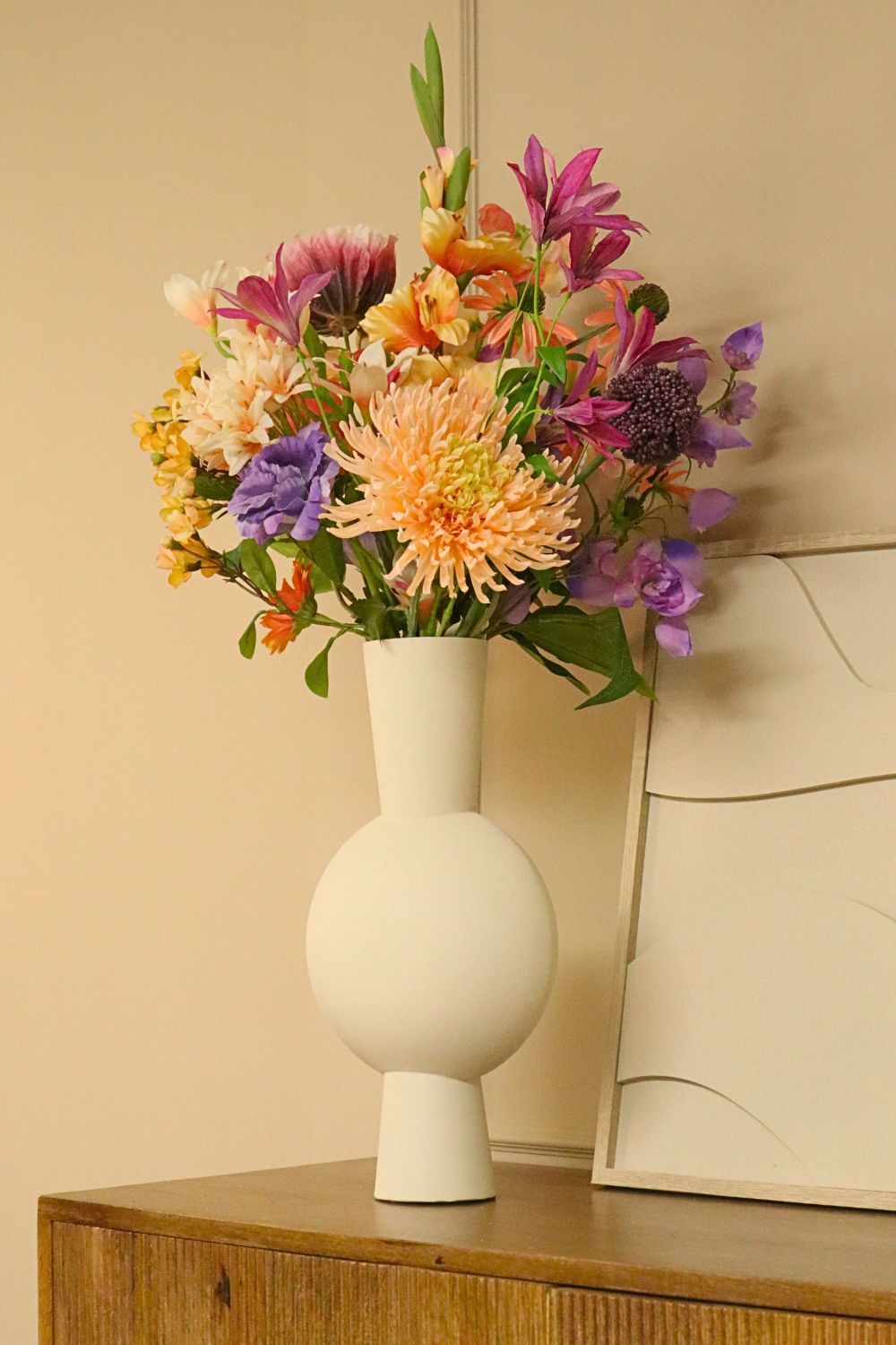 Kunstblumenstrauß Peachy Pastels (Limited)