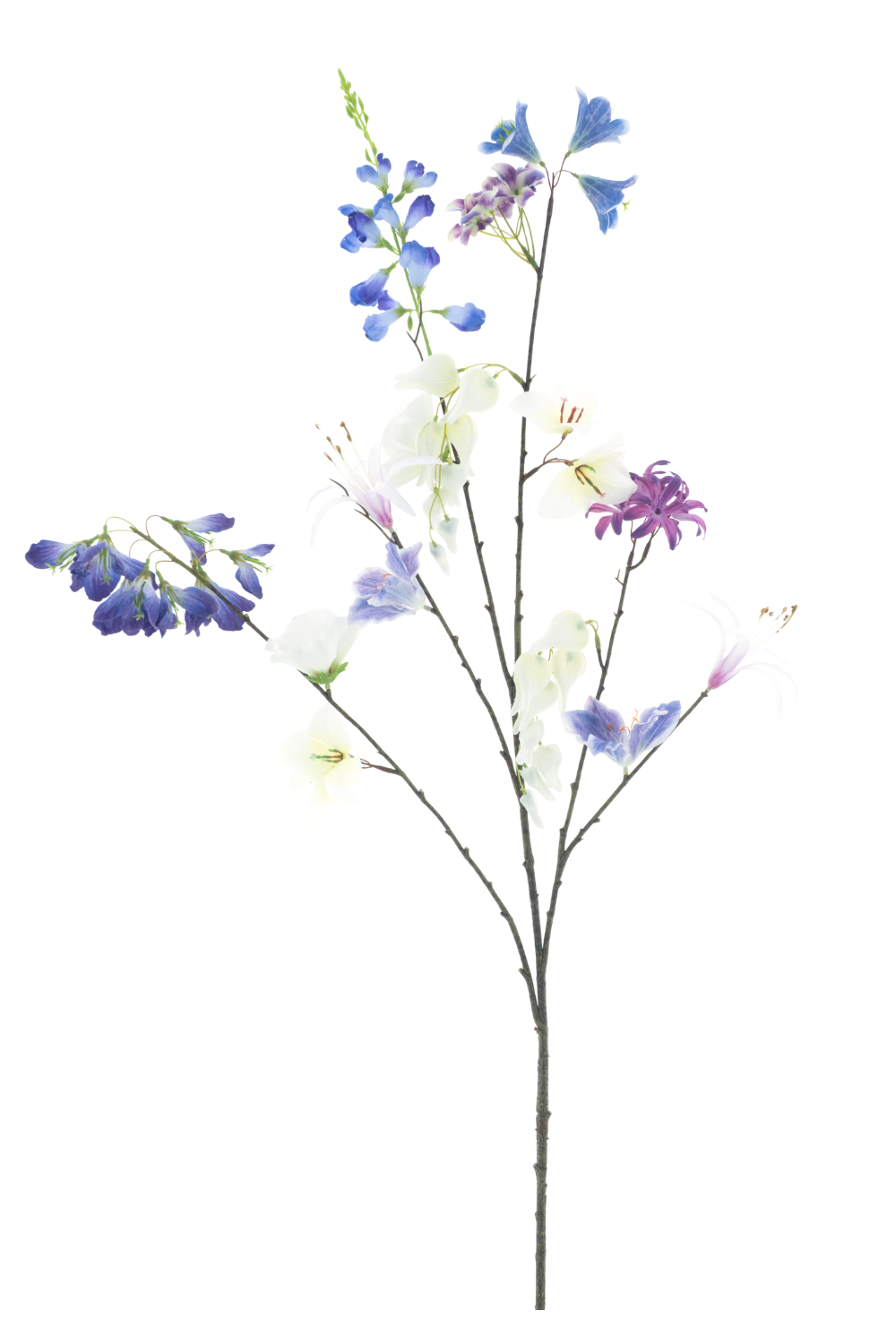 Gemischter Blumenstrauß  Blau 119 cm