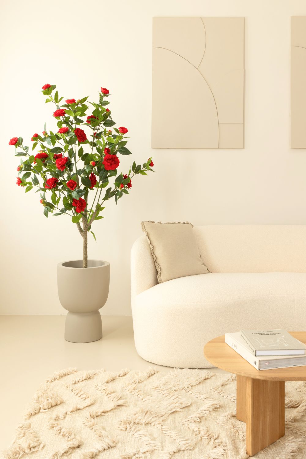 Kamelie Kunstbaum 155cm (Japanische Rose)