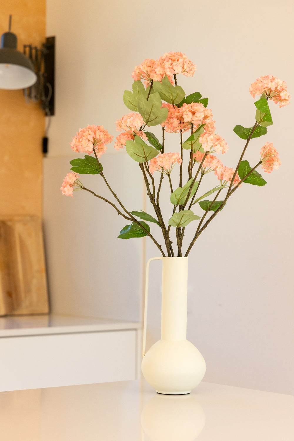 stimmungsbild 2 Kunstblumenstrauß Viburnum Vibes Pink
